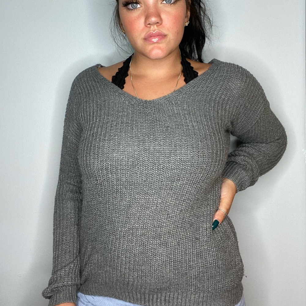 Grey sweater